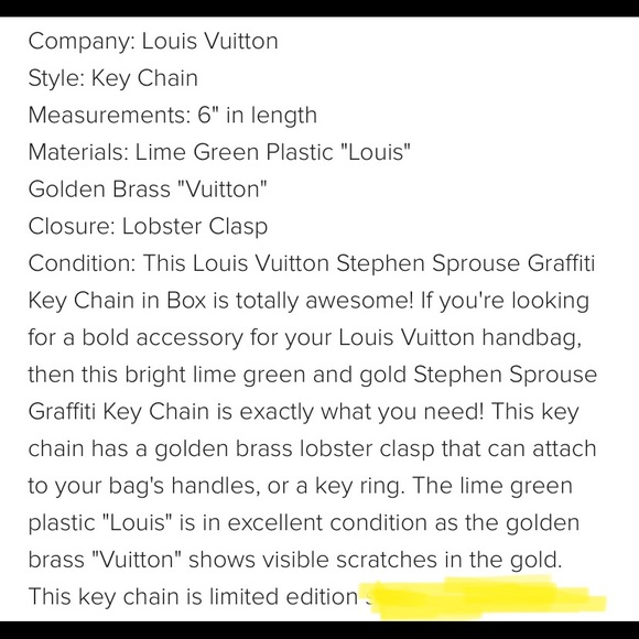 Louis Vuitton bag charm - Picture 11 of 12